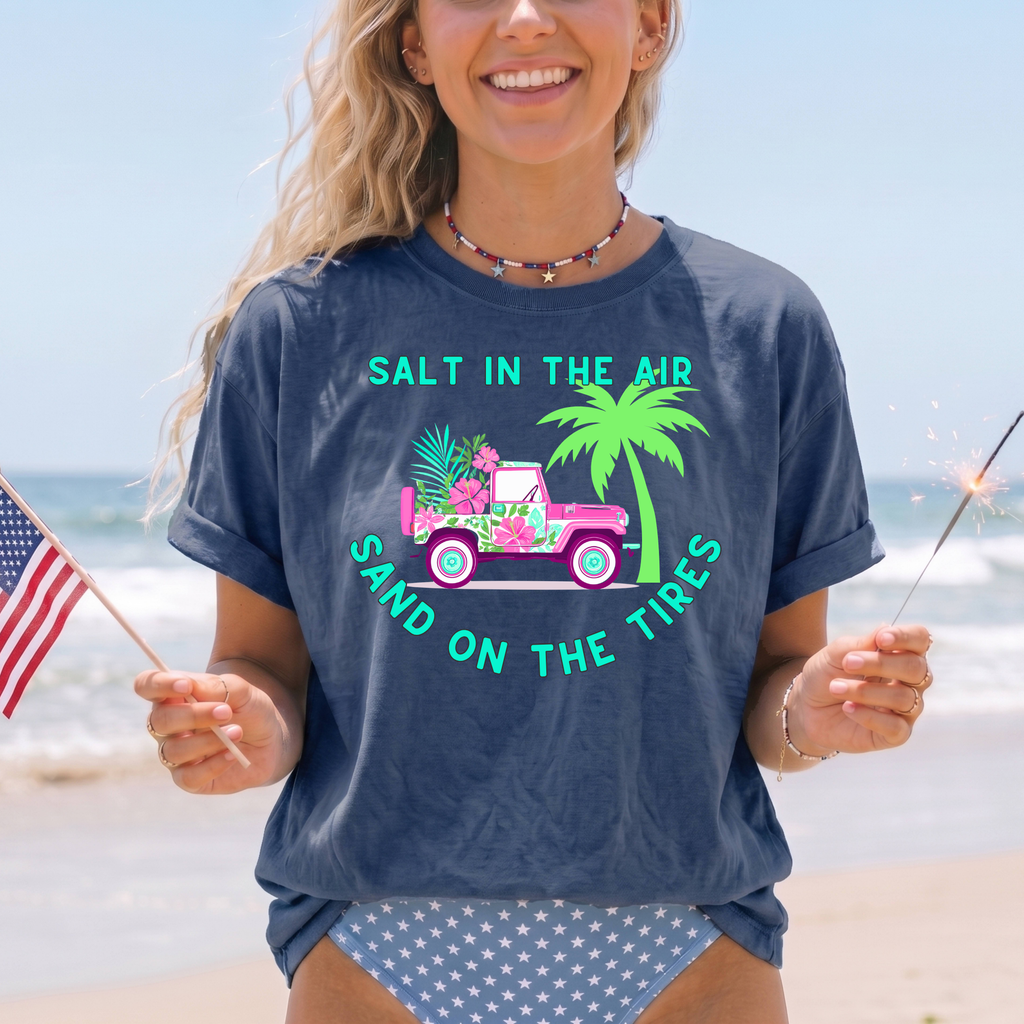 Salt in the air, sand on the tires